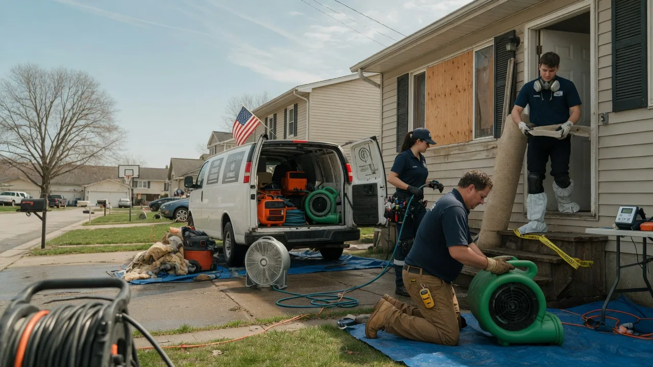 Water Damage Restoration in South Solon, OH near me